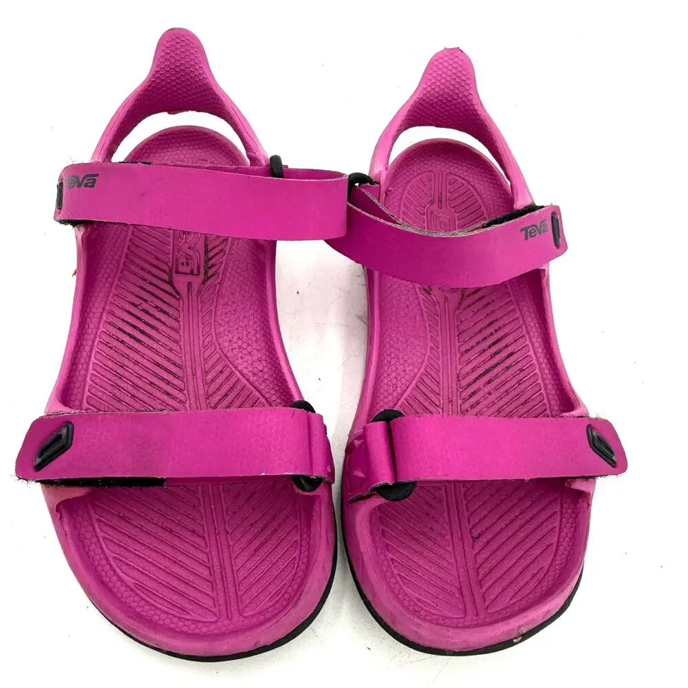 Teva Pink Barracuda Kids Toddler Shoes Size 7